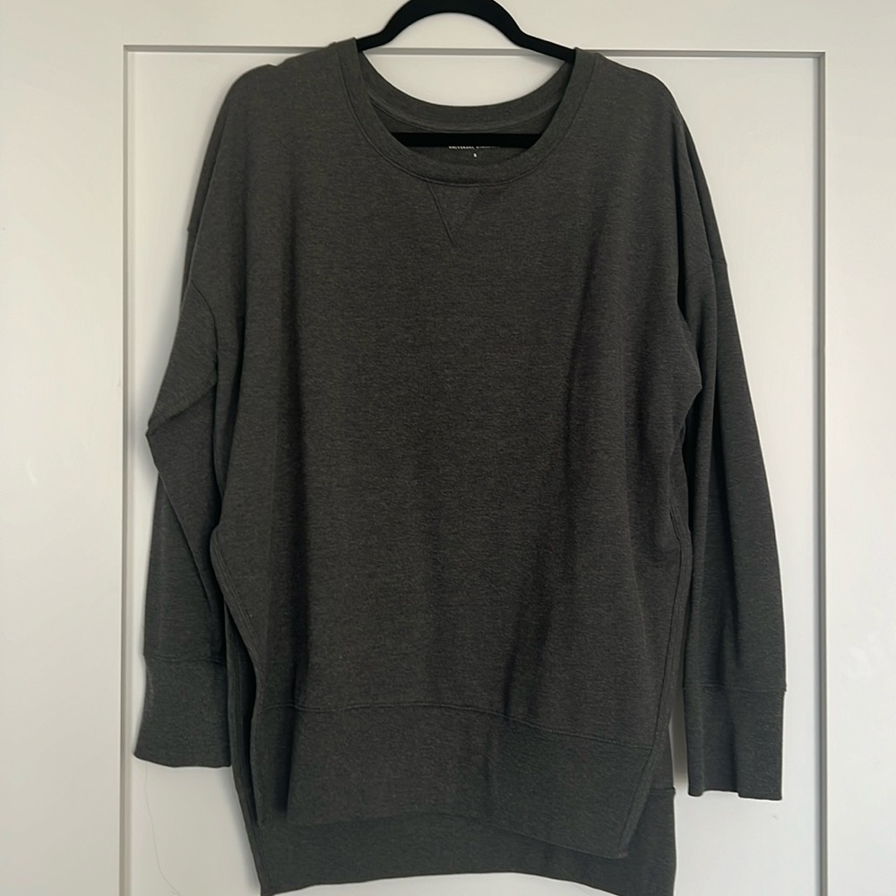 Universal Standard grey sweater